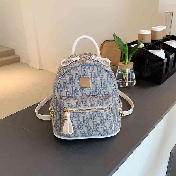 

60% off online clearance fashion backpack women's new foreign small leisure student style backpack