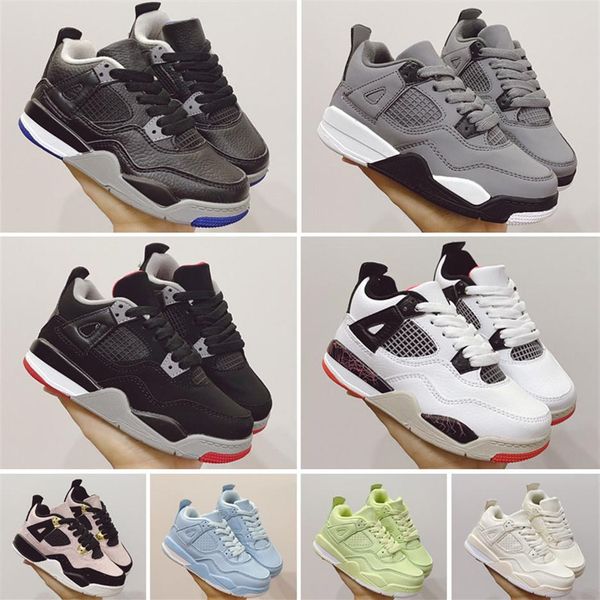 

jointly signed high og 1s kids basketball shoes 4 infant boy girl sneaker toddlers fashion baby trainers children240t, Black