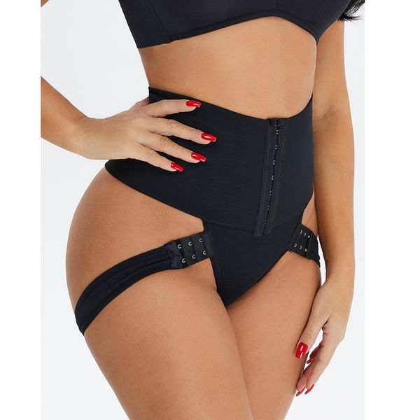 

women butt lifter shapewear panties midle waist body shaper corset hip lifter with hook pulling underwear