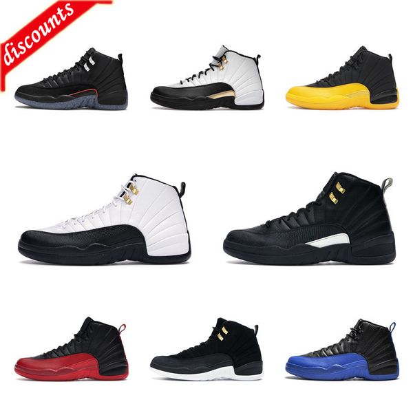 

2022 quality basketball shoes 12 12s jumpman men women dark concord flu game university jumpman gold black red taxi indigo playoff royal