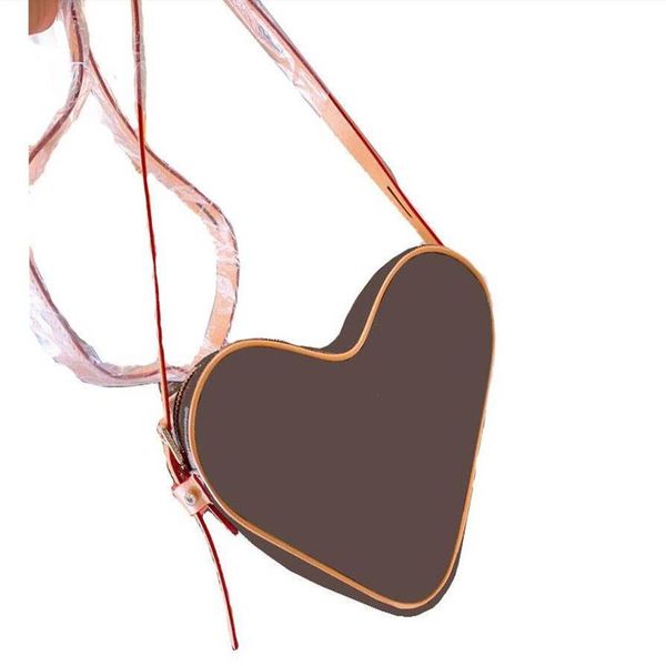 

2020 new design brand women shoulder bag heart-shaped bag2302