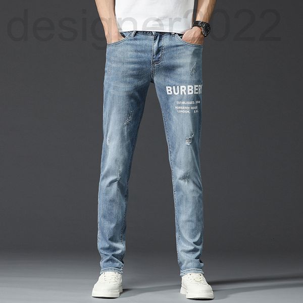 

men's jeans designer the embroidered printed light blue men's jeans in the spring are among young people and they slim fit yd7p