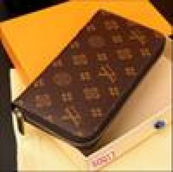 

fashion women wallet genuine leather wallet single zipper wallets lady ladies long classical purse with box card 60017 louiseitys, Red;black