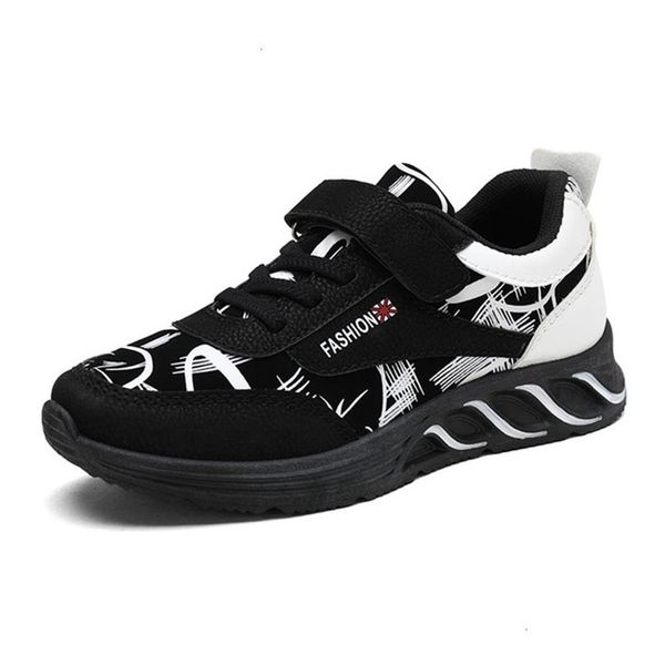 

brand kids sneakers autumn winter children shoes big boys basket sneakers outdoor casual sports running shoes school trainers209o, Black;red