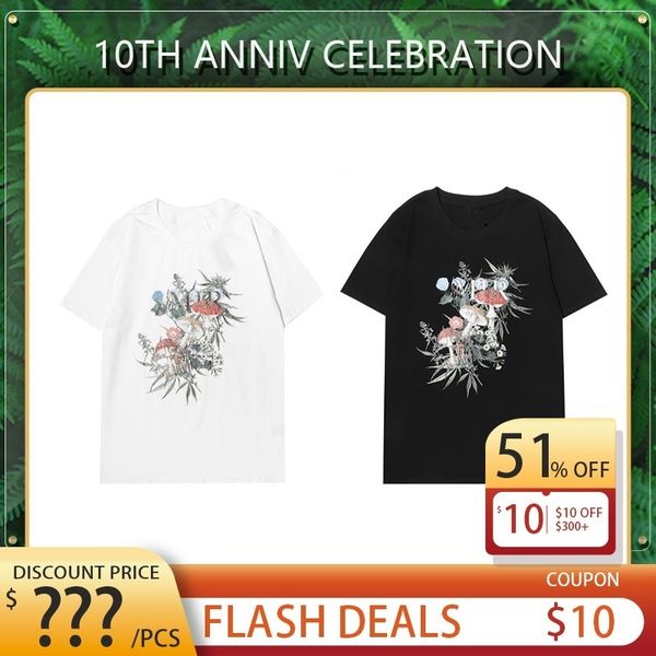 

summer men's t-shirts designer loose fit t shirts, White;black