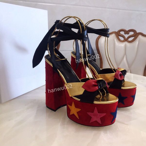 

2022 spring shoes leather platform pumps nude shoes high-heeled sandals luxury designers dress shoe evening factory footwear, Black