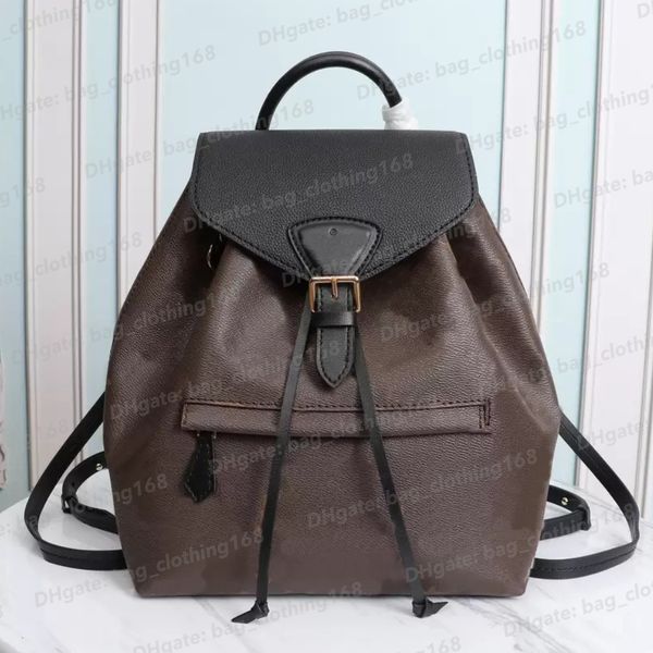 

fashion bag designer bag backpack womens bags flowers embossed leather canvas drawstring women backpacks handbag crossbody shoulder-bag