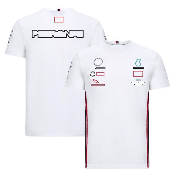 

f1 racing team uniform plus size short-sleeved quick-drying t-shirt custom casual sports racing uniform