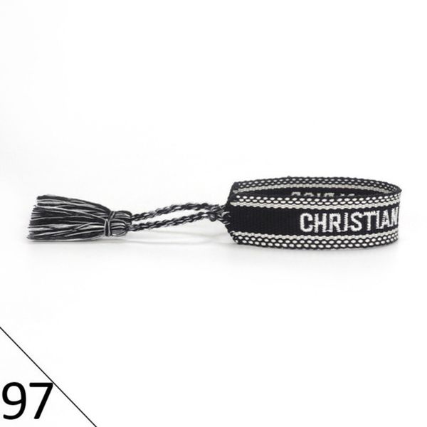 

brand designers adjustable bracelet luxury woven friendship bangle for women men vintage braided bangles embroidery tassel bracelets jewelry, Golden;silver
