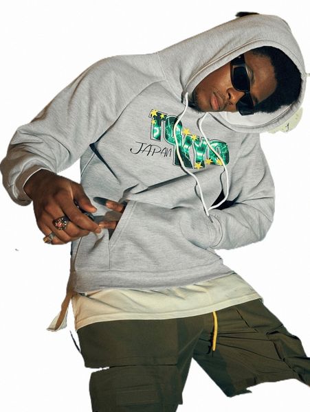 

romwe street life guys letter lightning graphic hoodie s1my#, Black