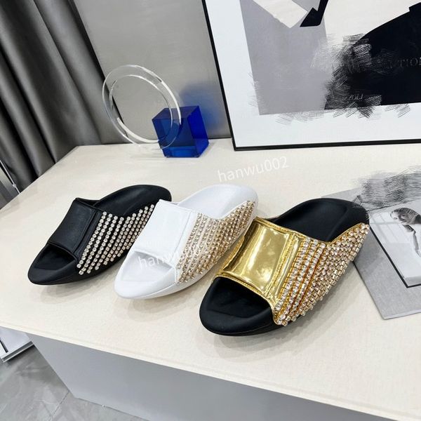 

fashion lady slippers designer design beach sandals comfortable indoor and outdoor personalized pattern flip-flops, Black