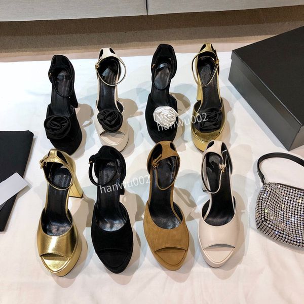 

2022 women luxury pump designer high heels dress shoes pointed toes patent womens sandals party wedding size35-41 lwe220305, Black