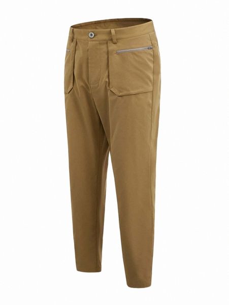 

x afraeli men zipper pocket tailored pants h2eq#, Black