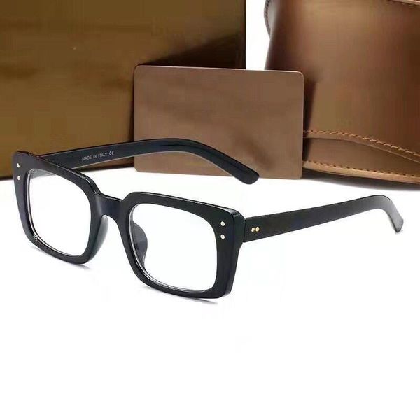 

sun glasses mens designer sunglasses 0539 women square frame eyeglasses eyewear european and american personality woman street, White;black