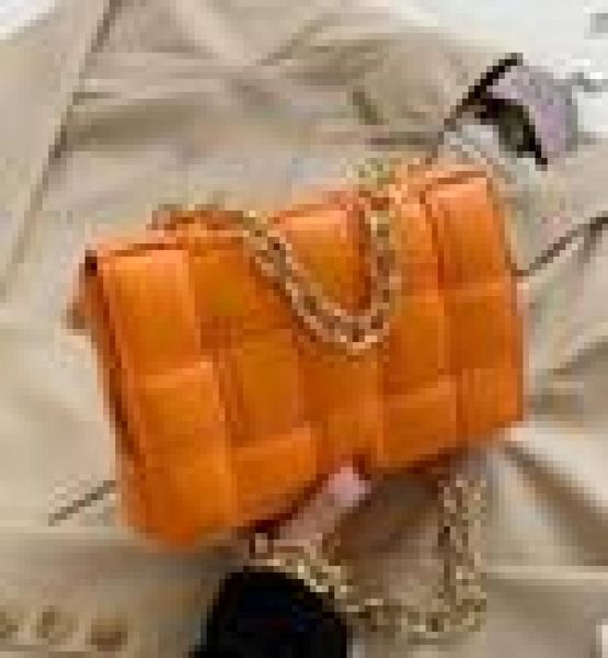 

duffel bags women crossbody bag weave flap for 2022 quality leather thick c
