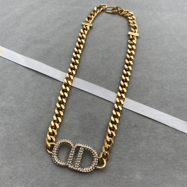 

2021 chains necklace for men and women trendy diamond versatile boutique hip hop two colors can be choice chenachen designer jewel221j, Silver