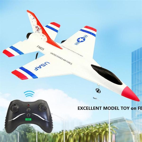 

su35 2 4g remote control fixed wing glider diy educational aircraft toy fall& impact resistant epp material for xmas kid birthda250r