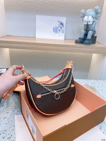 

designersluxury evening bags designer women luxurys designers bags round made in real leather pochette croissant handbags