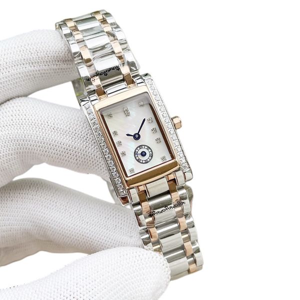 

2022 new fashion women's watch 33mm quartz movement 316 stainless steel case leather belt life waterproof luxury watch designer colourf, Slivery;golden