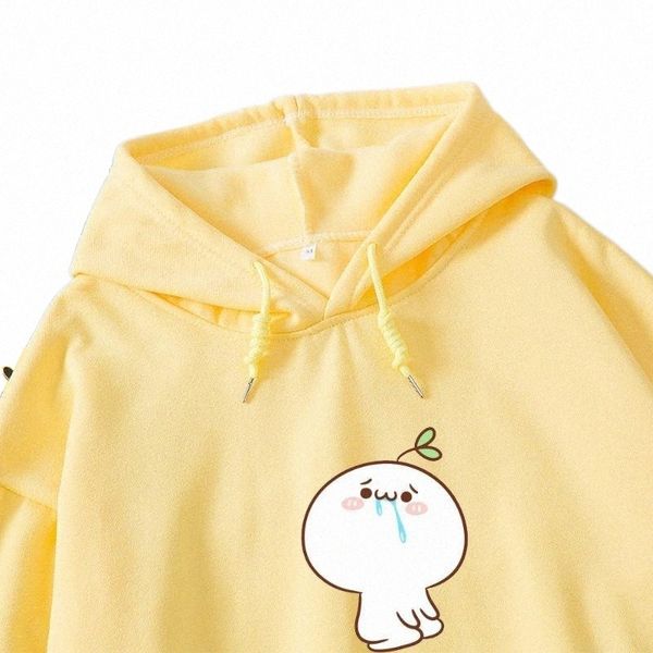 

women's hoodies & sweatshirts 2021 harajuku for girls 8 color cotton hooded loose sweatshirt with pocket winter kpop cute thickening co, Black