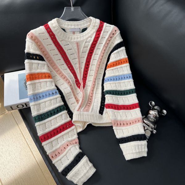 

fashion stripe cardigan womens sweaters short sweater winter wear coats clasisc designer girls clothing, White;black
