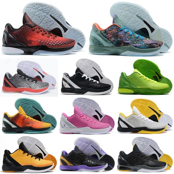 

mamba zoom 5 6 basketball shoes protro bruce lee what if lakers tucker big stage chaos rings eybl metallic gold grinch forever men sneakers