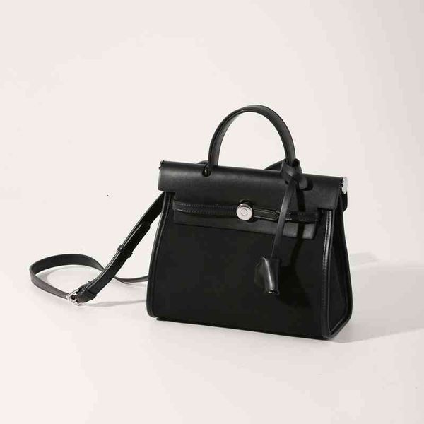 

bags evening luxury h designer herbag bags small color canvas portable messenger female bag college style neutral