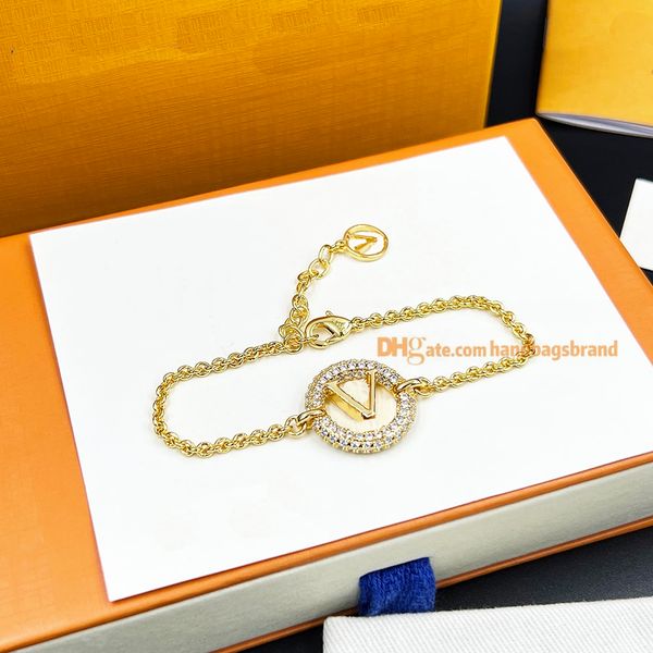 

luxury bracelets fashion link brand designer chain couple bracelet for women and men metal lock head charm bracelets with box, Black