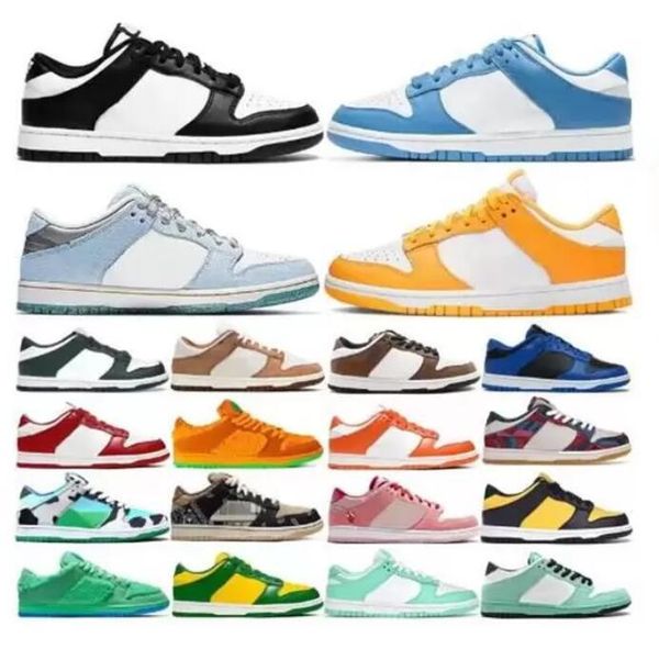 

2022 new black white panda casual shoes men women sneakers university blue coast pn dust outdoor mens trainer 36-44 jkl