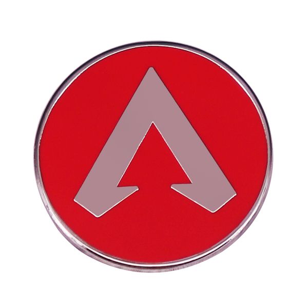 

apex legends logo brooch game symbol badge pin, Blue