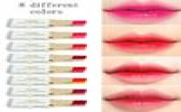 

8 different colors 38g novo lipstick double color lipstick 100 pcslot dhl