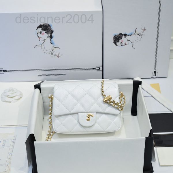 

evening bags designer new trend small fragrance large capacity one shoulder messenger underarm commuting classic lingge bag litchi pattern e