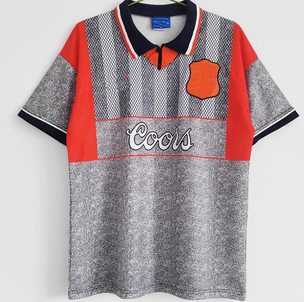 

1994 1995 1996 retro soccer jerseys lampard drogba torres terry zola desailly football shirts classic 2008/09 cfc home shirt maillot de foot, Black;yellow