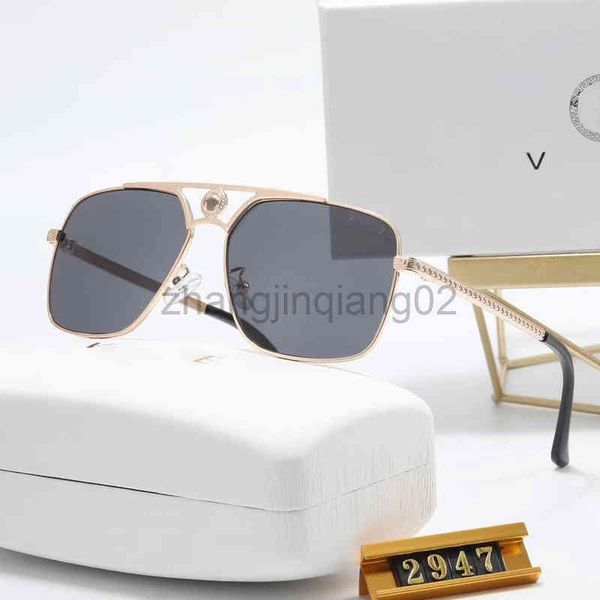

designer versage sunglasses cycle luxurious fashion new men's women's european american leisure and versatile trend vintage baseba, White;black