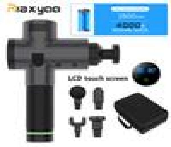 

high frequency massage gun muscle relax body relaxation electric massager w