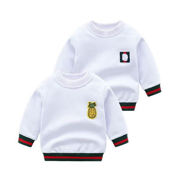 

2021 spring autumn baby boys girls sweaters pullover cartoon bee kids long sleeve pullovers children cotton casual sweater 1-7 yea274o, Blue