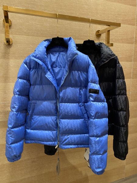 

2022 new mens down jacket parkas coats pink winter hooded women casual outdoor feather outwear keep warm thick double zipper, Black