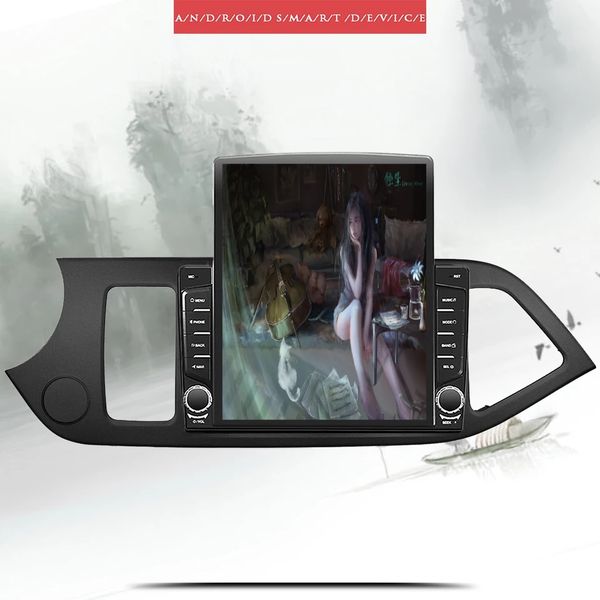 

2din 9 inch android car video radio for 2011 2012 2013 2014 kia picanto morning head unit support bluetooth wifi