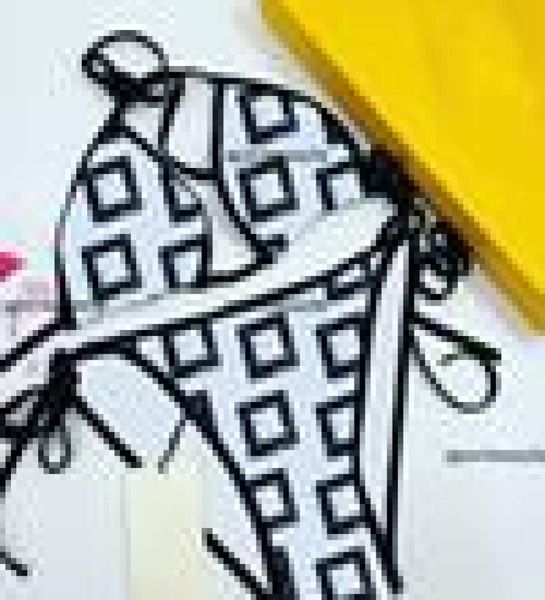 

designer letter printed women bikini charming backless lady swimsuit trendy