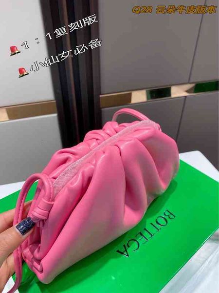 

classic evening bags venetassssss bbottegasss handbags women's divani genuine cloud leather underarm net red one shoulder slanting cow