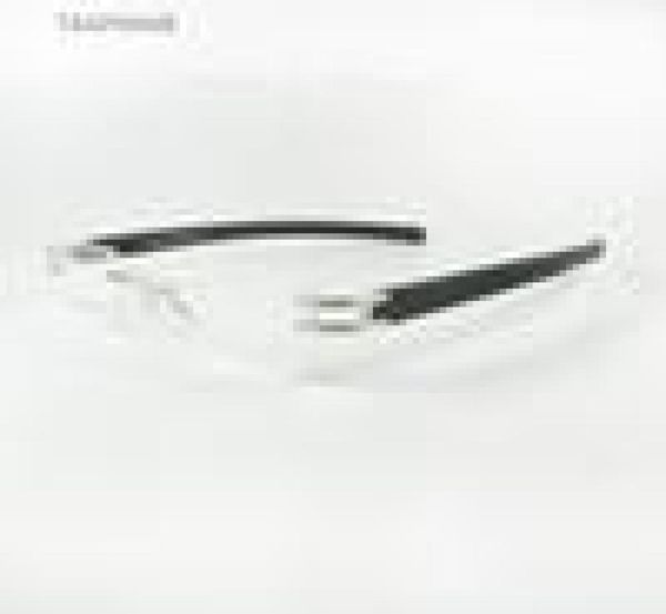 

wholewomen and men optical frames rimless eye glasses oculos de grau spectacle frame th3356 glasses with tags, Silver