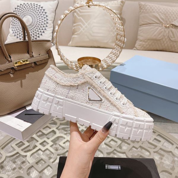 

womens sneakers designer nylon casual shoes gabardine classic canvas low for spring autumn wheel lady stylist trainers fashion platform sol, Black