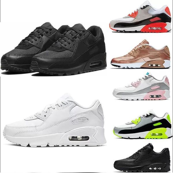 

90s brand kids shoes baby toddler classic children boy and gril running shoes sneakers white black eur 28-35