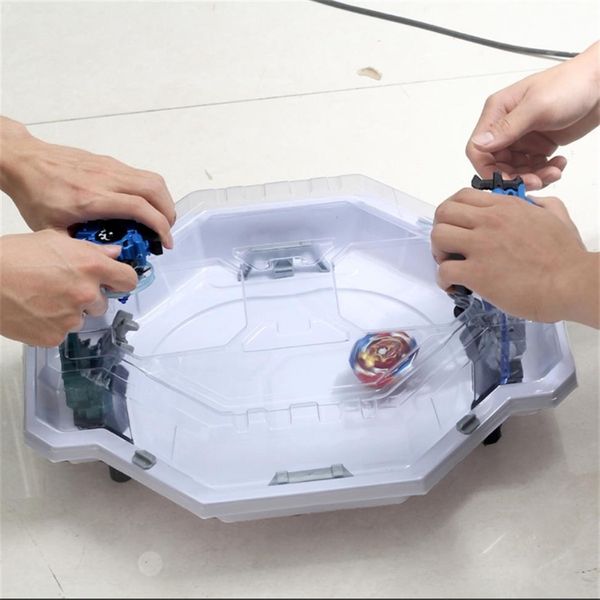 

beyblade stadium beyblades burst arena children's spinning competition arena bey blade blades toy plastic storage box y202638