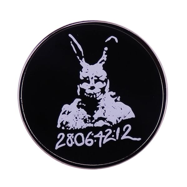 

film donnie darko frank the bunny enamel pin humanoid rabbit brooch badge, Blue
