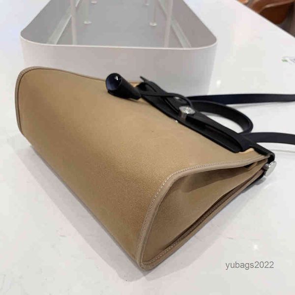 

bags evening luxury h designer herbag bags canvas with leather women's bag minority color matching portable messenger