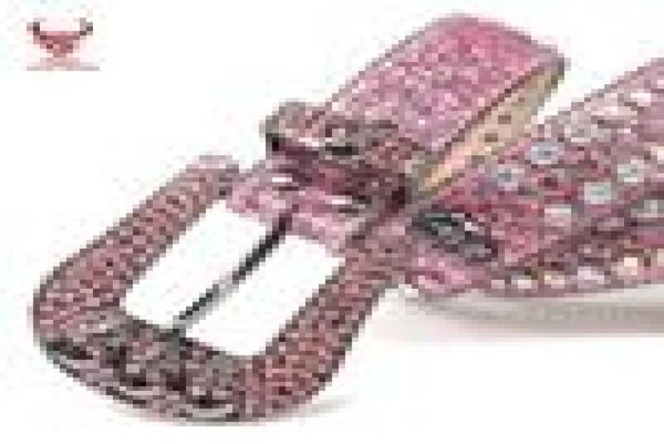 

wtern rhinton belts strap women colorful studded skull bling fashion pink belt bb simon, Black;brown