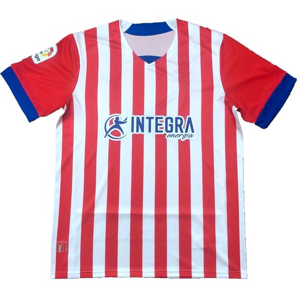 

2022 2023 sporting de gijon soccer jerseys otero cristo mendez diaz izquierdoz gragera uros djurdjevic home away 22 23 football shirt, Black;yellow