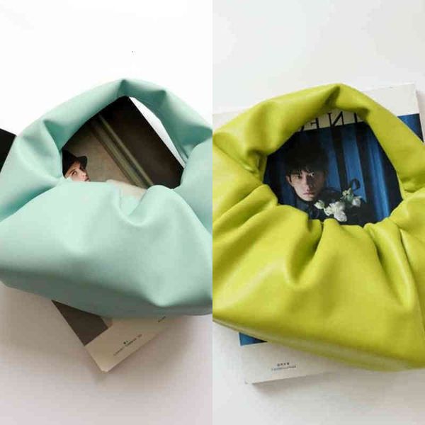 

bags venetasss evening bbottegasss handbags early spring horn shoulder cow hide hand-held women's cloud