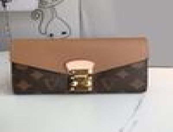 

2021 fashion flowers designer wallets luxurys mens womens leather clutch bags classic letters coin purse with origina, Red;black